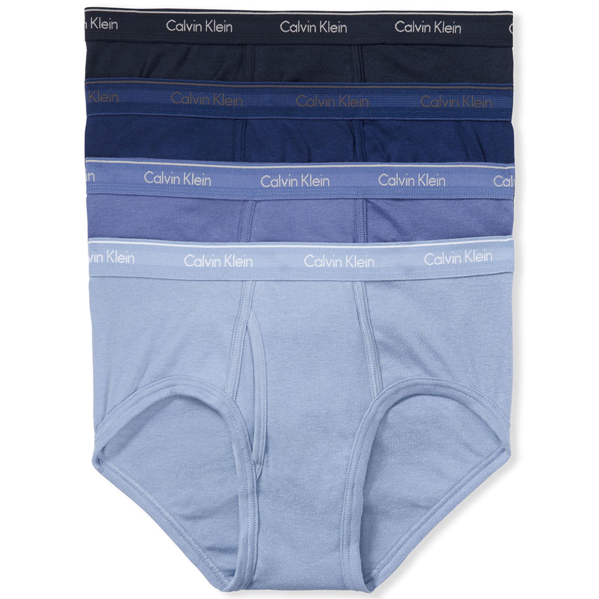 Calvin Klein Classic Men's Underwear 4-Pack Cotton Briefs Calvin