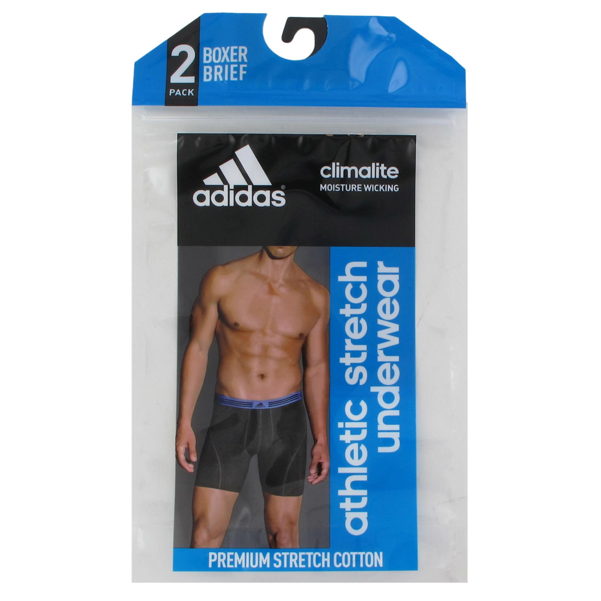 adidas athletic stretch boxer briefs