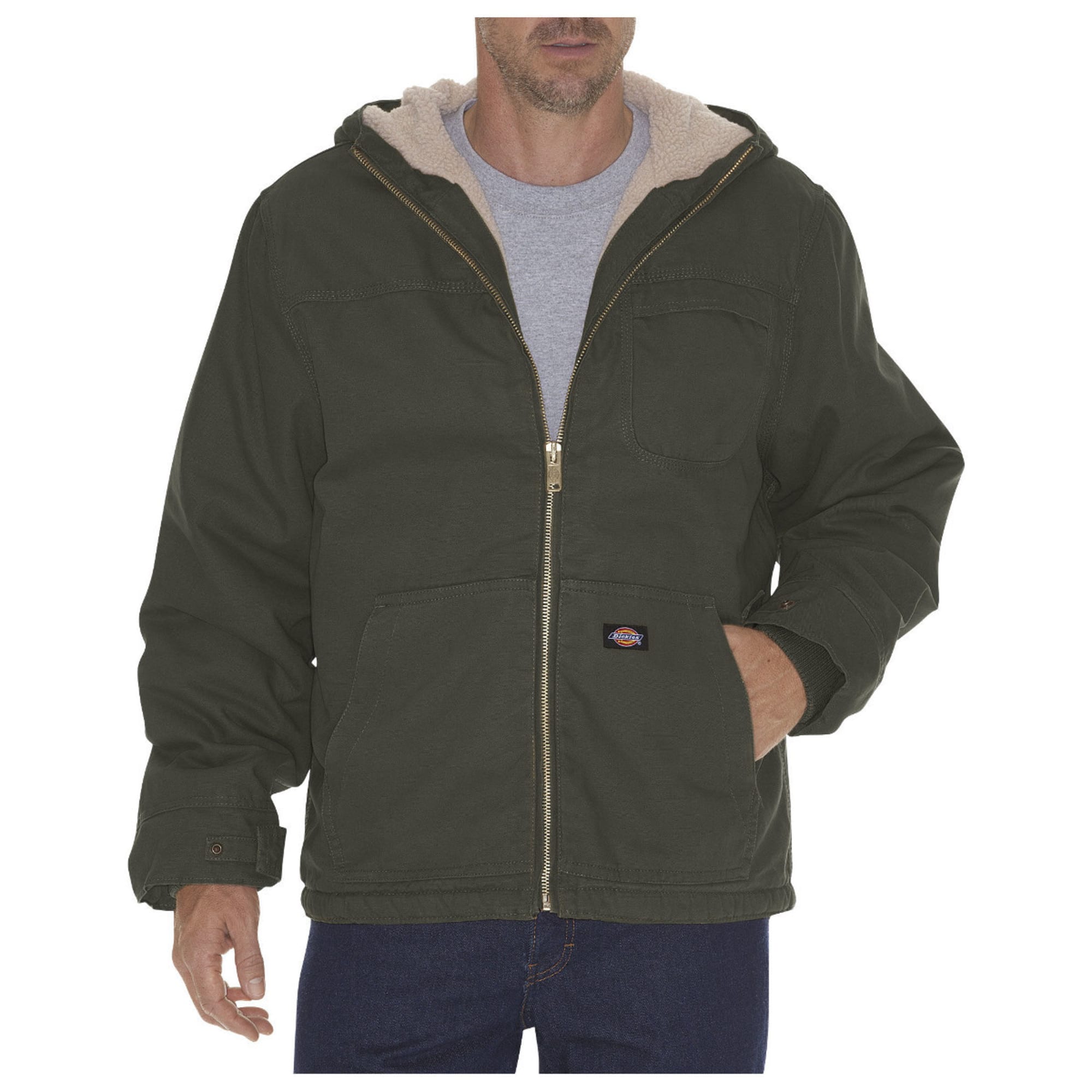 men's tall sherpa lined hoodie