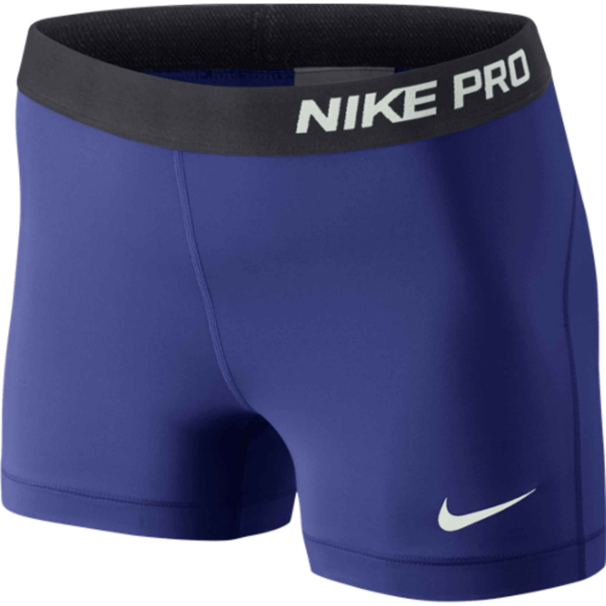 Nike Pro Women's Blue 3-Inch Shorts – Puffer Reds