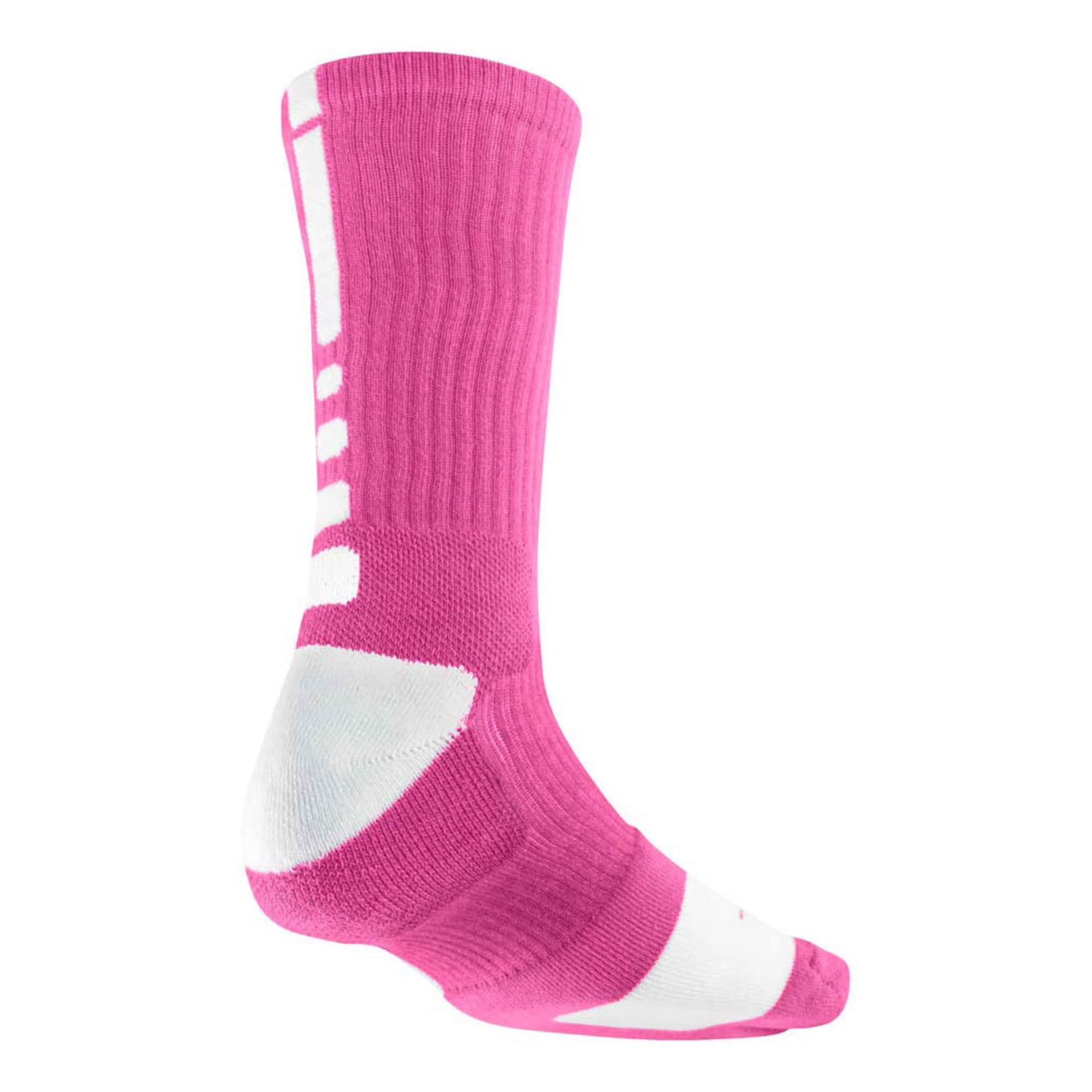  Nike Kay Yow Elite Crew Basketball Socks Pink/White Size Socks  Medium 4-8 : Athletic Socks : Clothing, Shoes & Jewelry