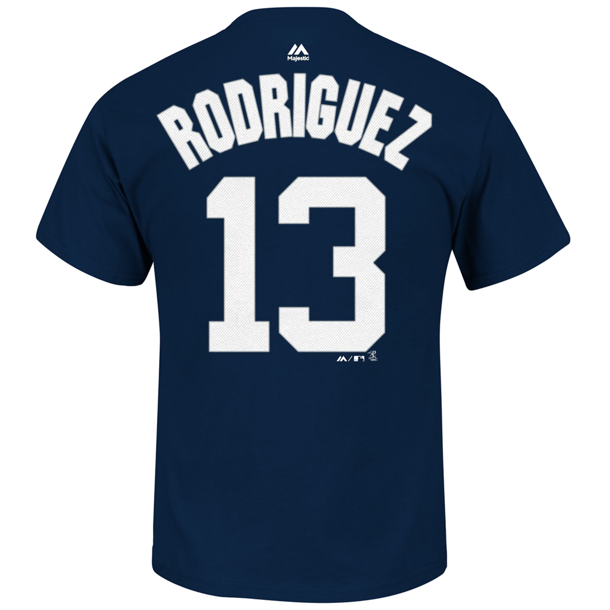 Men's Alex Rodriguez Seattle Mariners Roster Name & Number T-Shirt