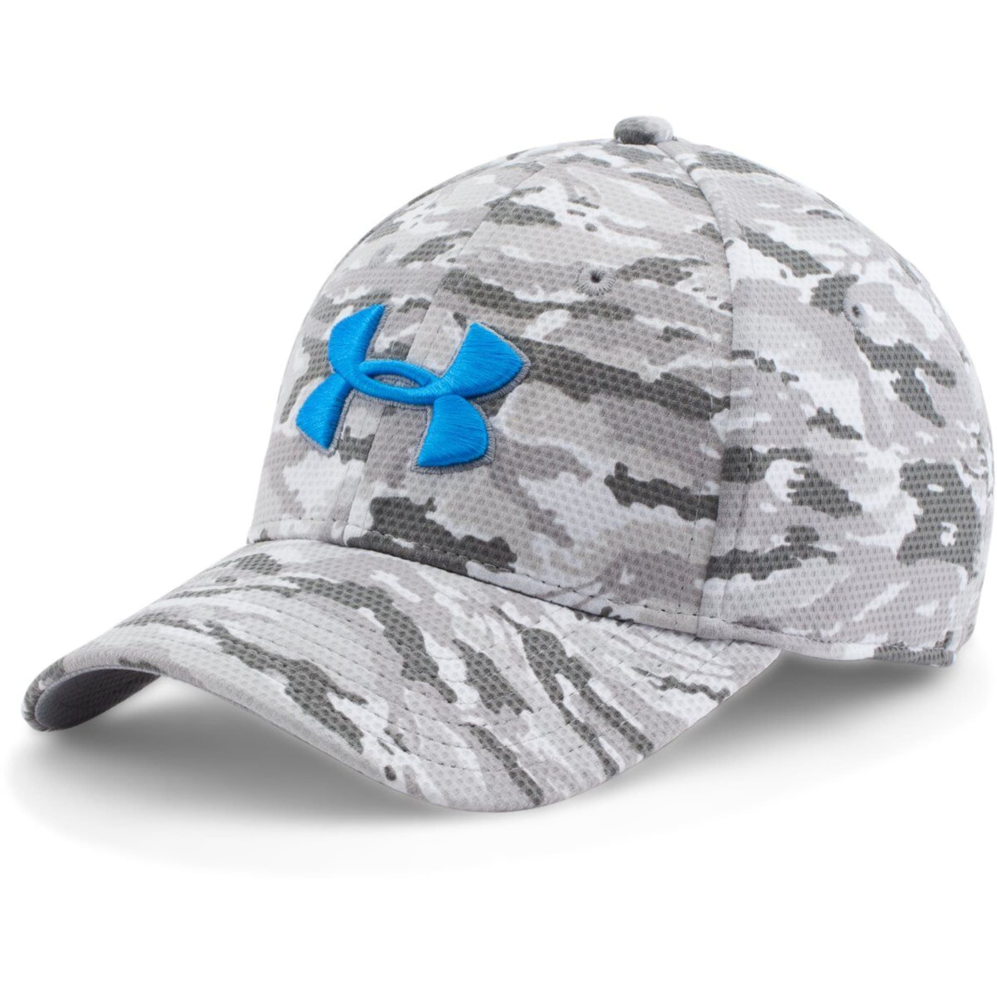 péndulo réplica Increíble UNDER ARMOUR Men's Printed Blitzing Stretch Fit Cap - Bob's Stores