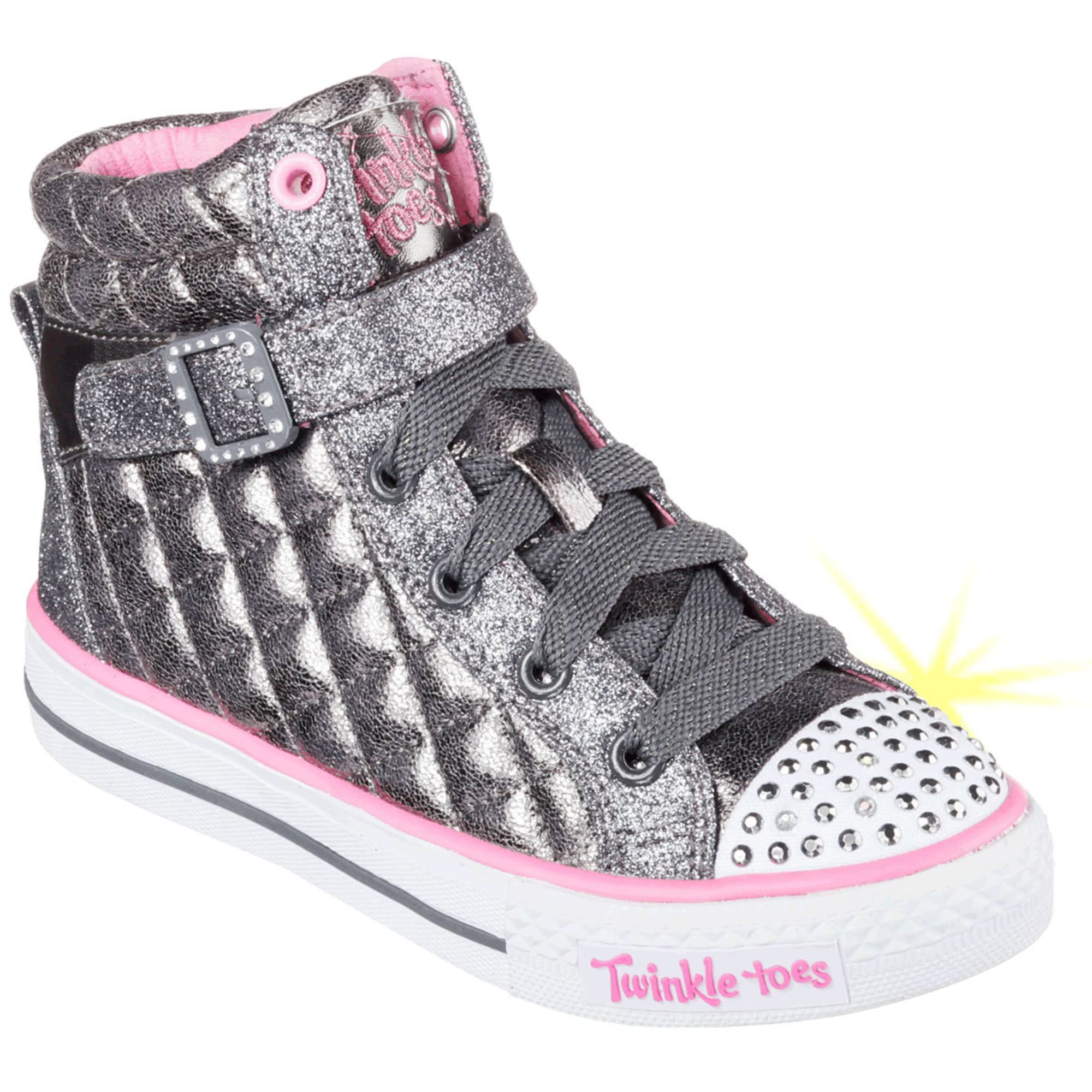 Penetrar heroína gradualmente SKECHERS Girls' Twinkle Toes: Shuffles- Sweetheart Sole Sneakers - Bob's  Stores