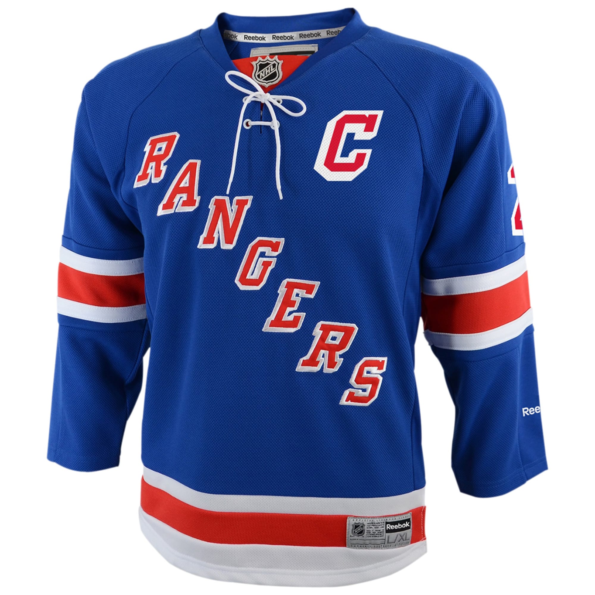 Reebok Premier NHL Jersey New York Rangers Ryan McDonagh Blue sz XL