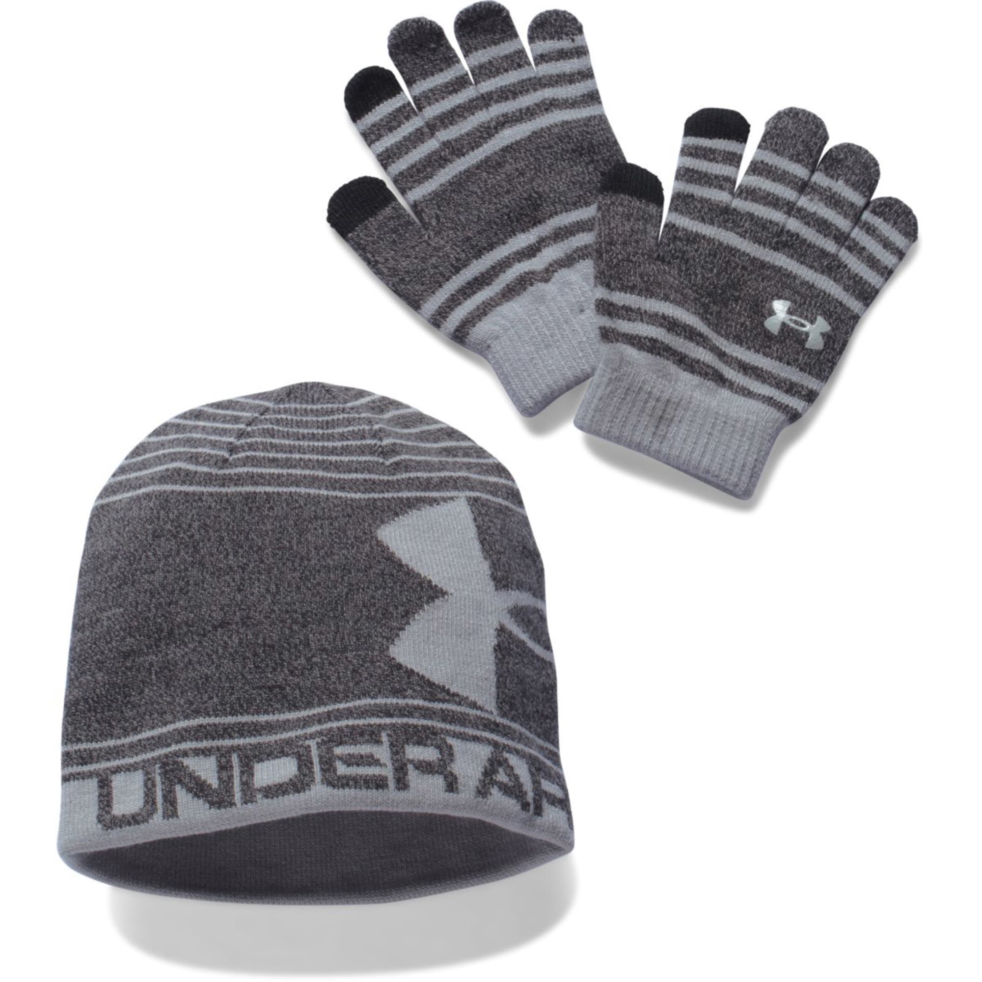 under armour hat and gloves