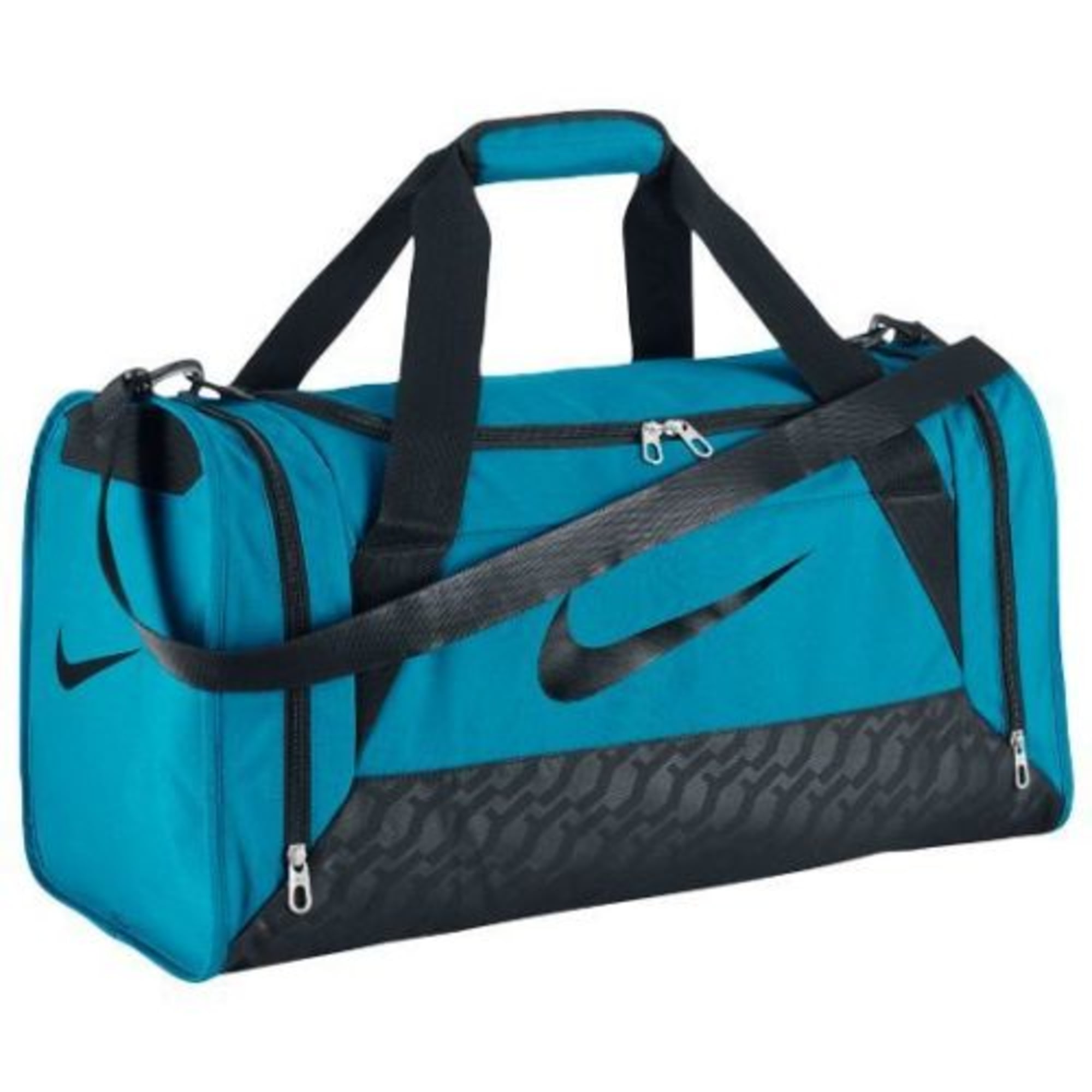 Nike Brasilia 6 Small Duffel Bag ❤ liked on Polyvore featuring bags and  luggage