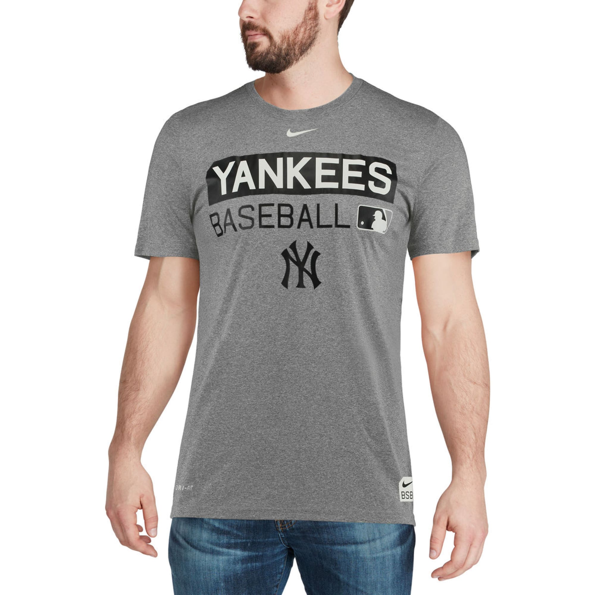 Nike MLB New York Yankees Team Just Do It Legend Short Sleeve T