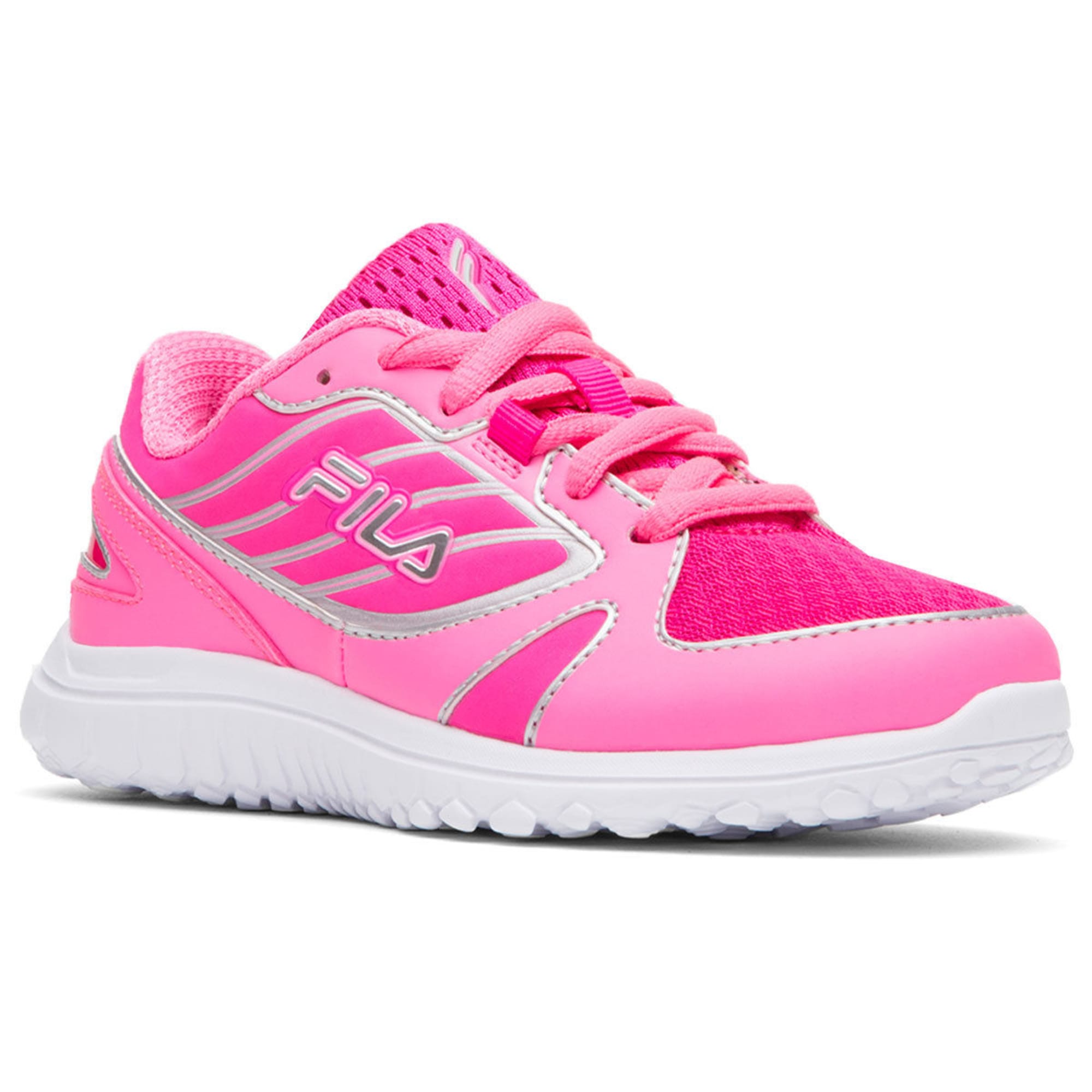 FILA Girls' Boomers Running Shoes, PinkWhite Bob's Stores FILA Girls' Boomers Running Shoes, PinkWhite Bob's Stores