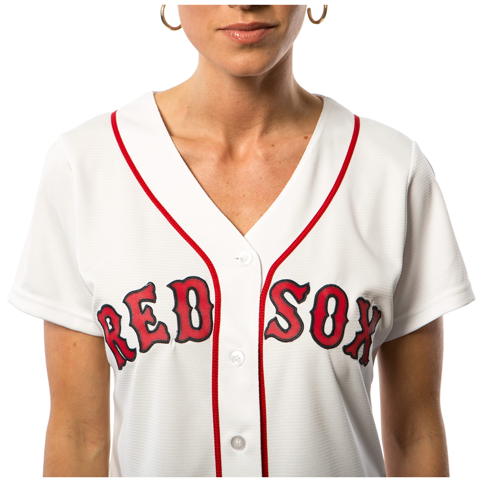 BOSTON RED SOX Women's Cool Base Home Jersey - Bob's Stores