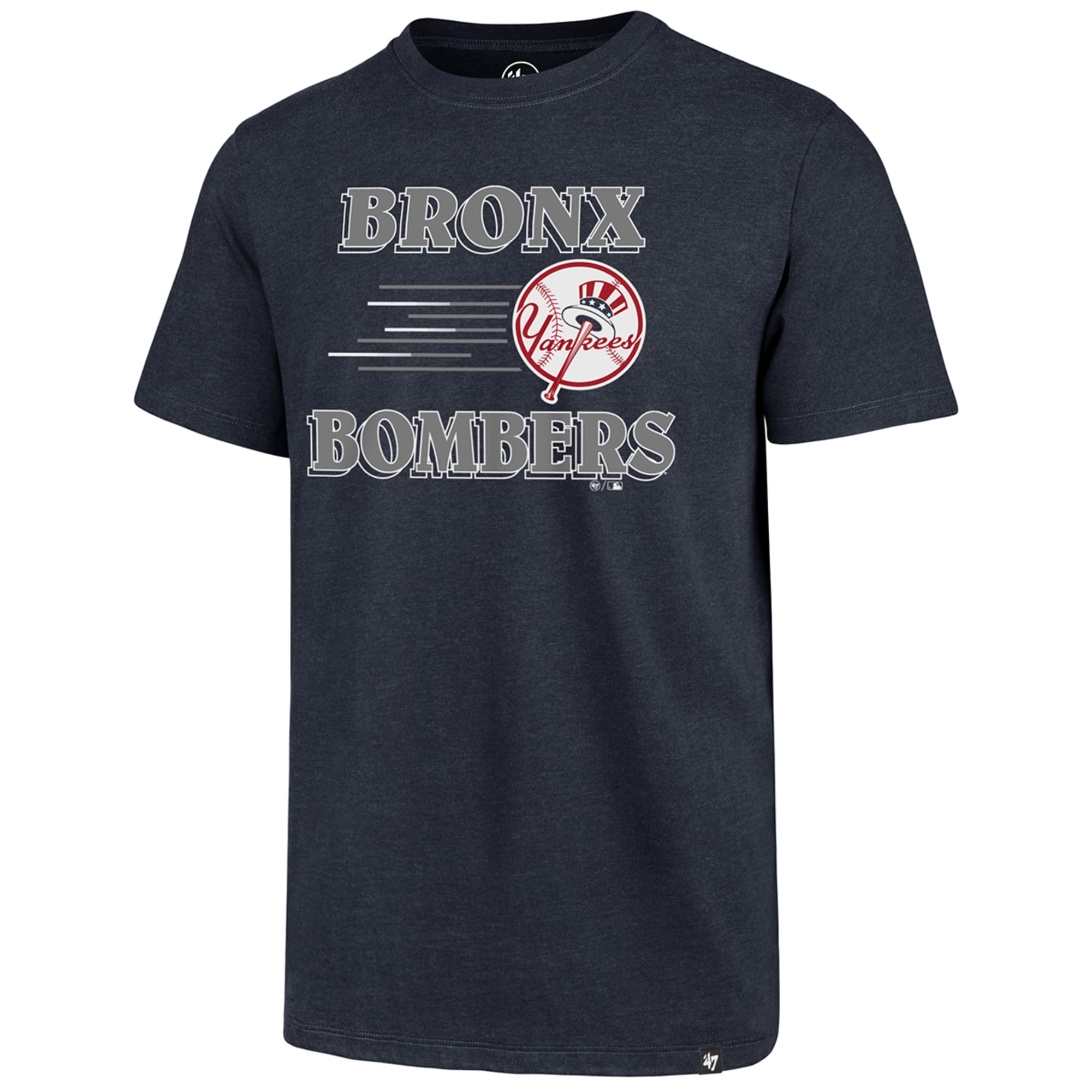 NEW 47 BRAND NEW YORK NY YANKEES MLB BASEBALL TEE T SHIRT Mens S Bronx  Bowmbers