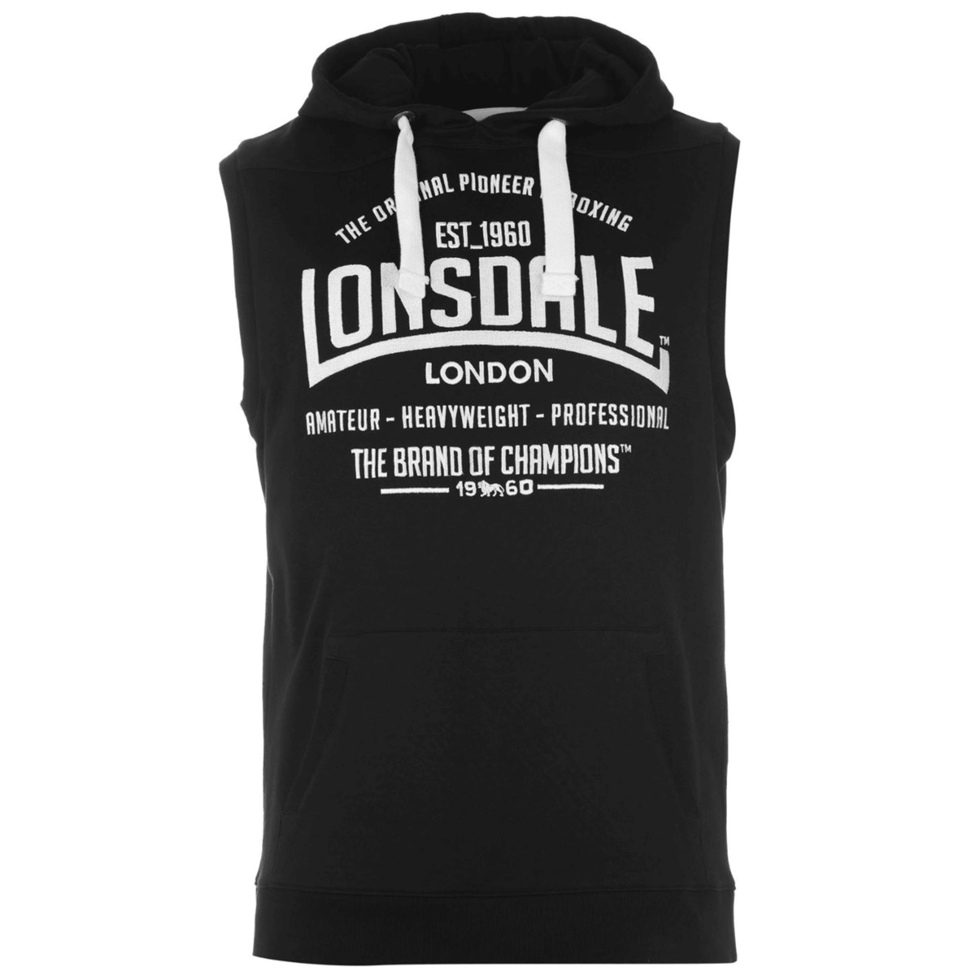 Lonsdale Heavyweight Sleeveless Hoodie