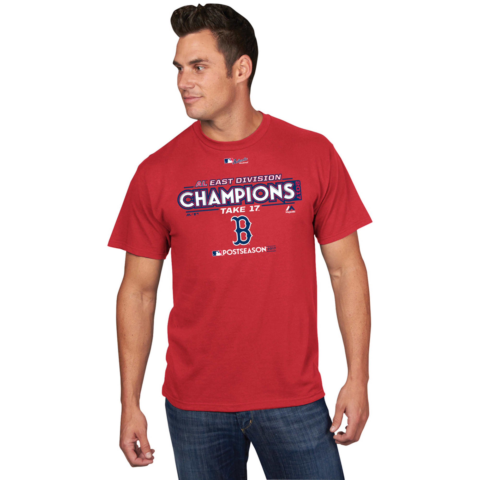 Boston Red Sox Majestic 2018 World Series Champions Locker Room T-Shirt -  Red