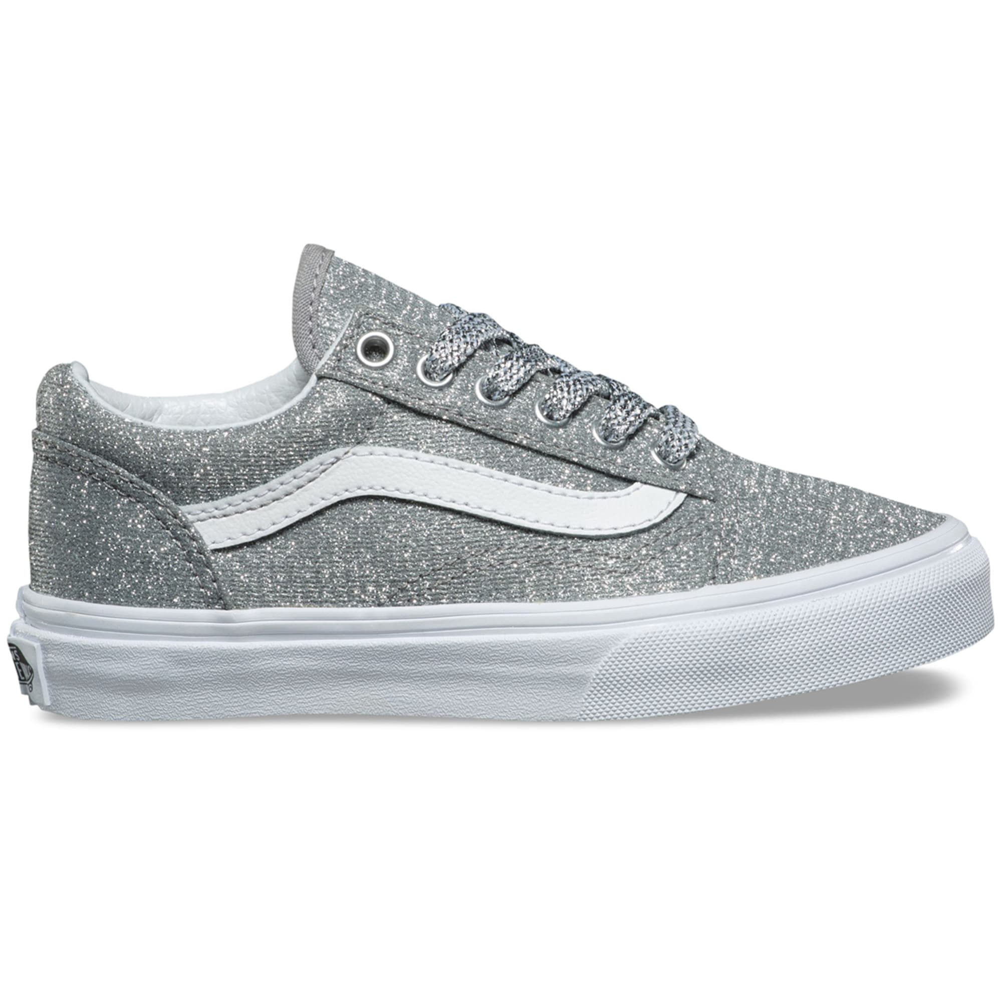 VANS Old Skool Lurex Glitter Shoes - Bob's Stores