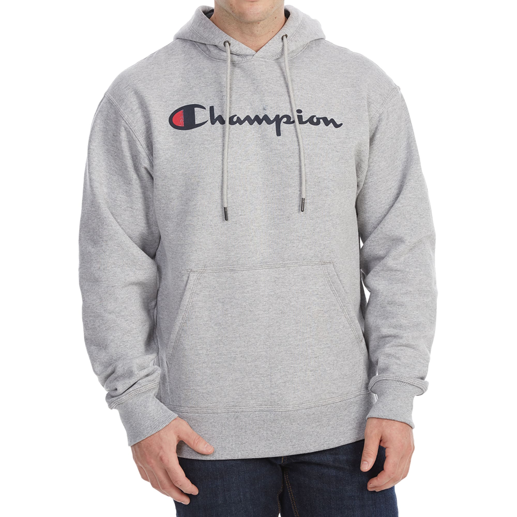 Champion Men's Powerblend Script Graphic Hoodie