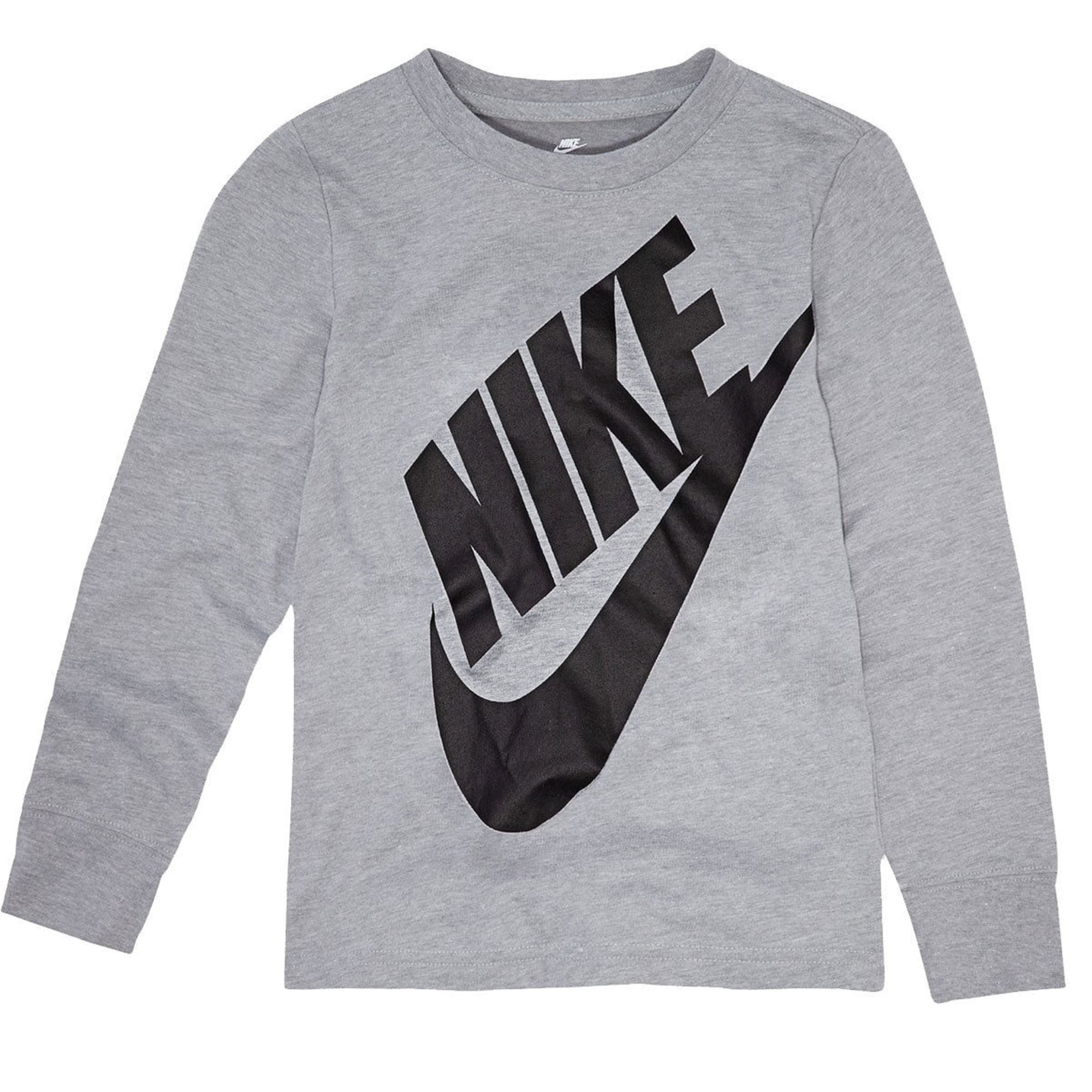 Nike Little Boys 2T-7 Long Sleeve FuturaHazard Tread T-Shirt - 6