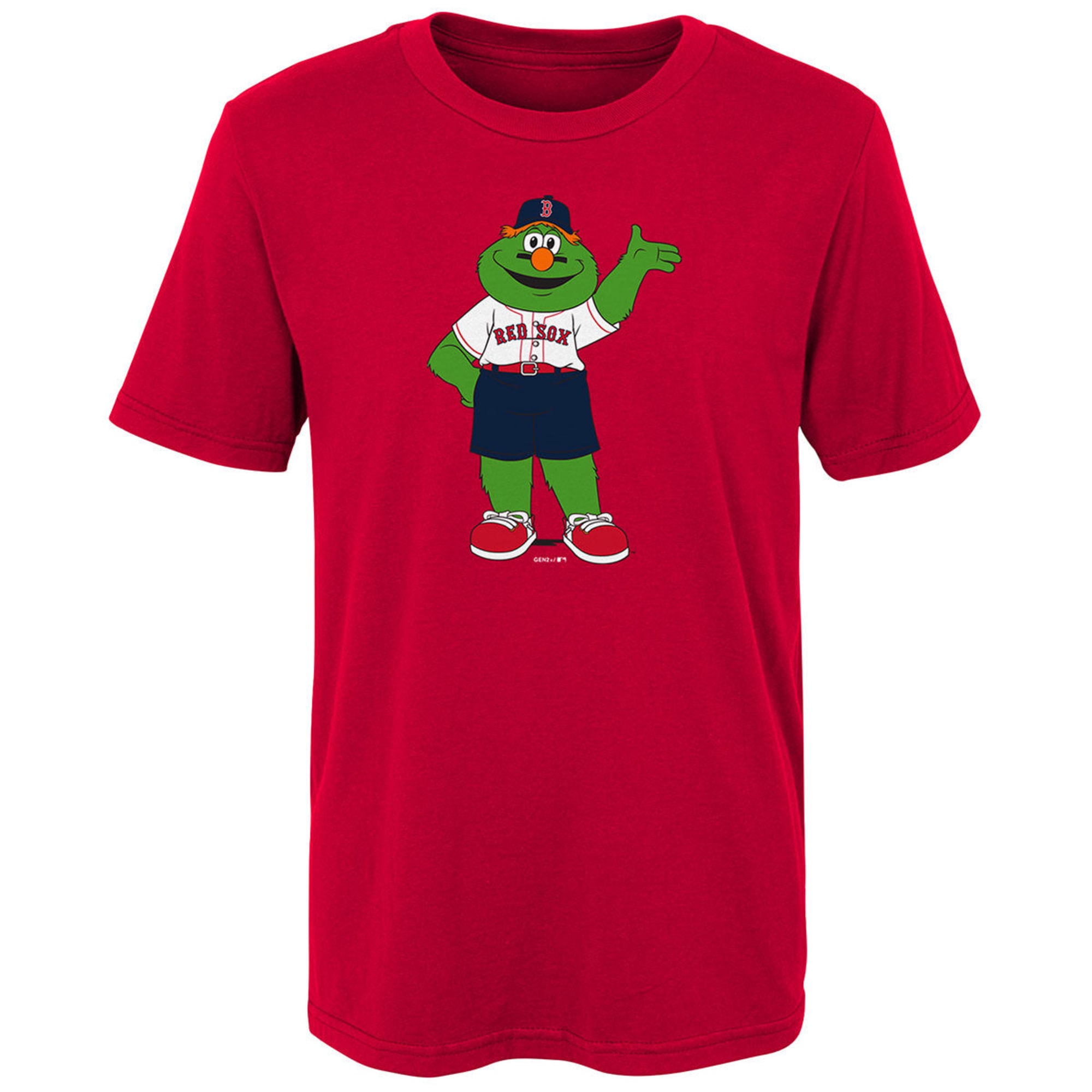 BOSTON RED SOX Big Kids' Mascot Wally Short-Sleeve Tee - Bob's Stores