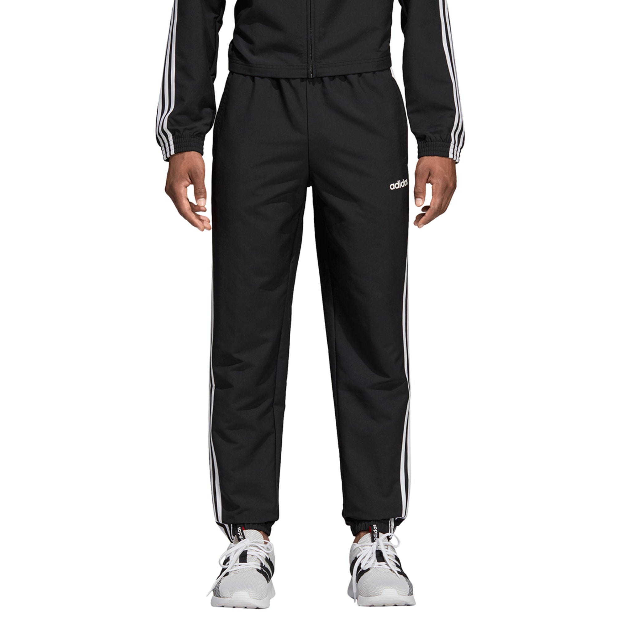 adidas 3 stripe wind pants