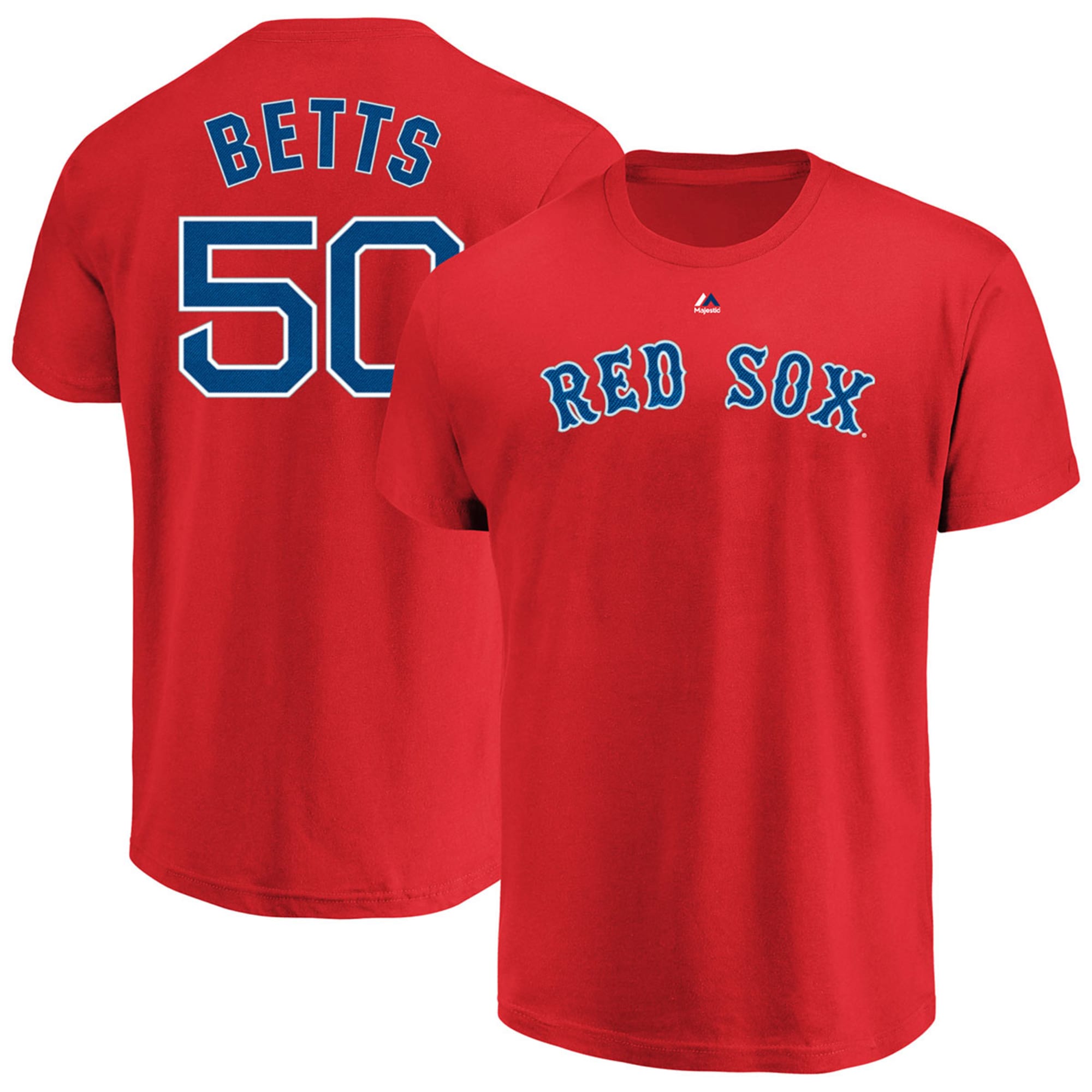 半額販売MLB BOSTON RED SOX 50 BETTS Jersey ウェア