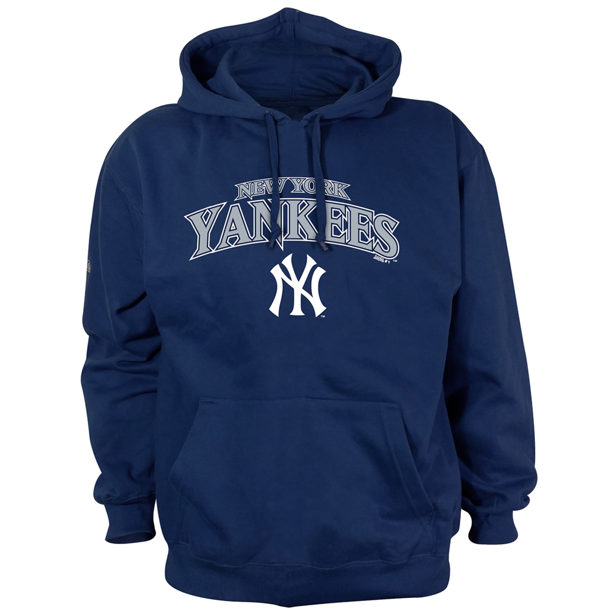 Stitches Men's Heather Navy New York Yankees Raglan Short Sleeve Pullover  Hoodie - Macy's