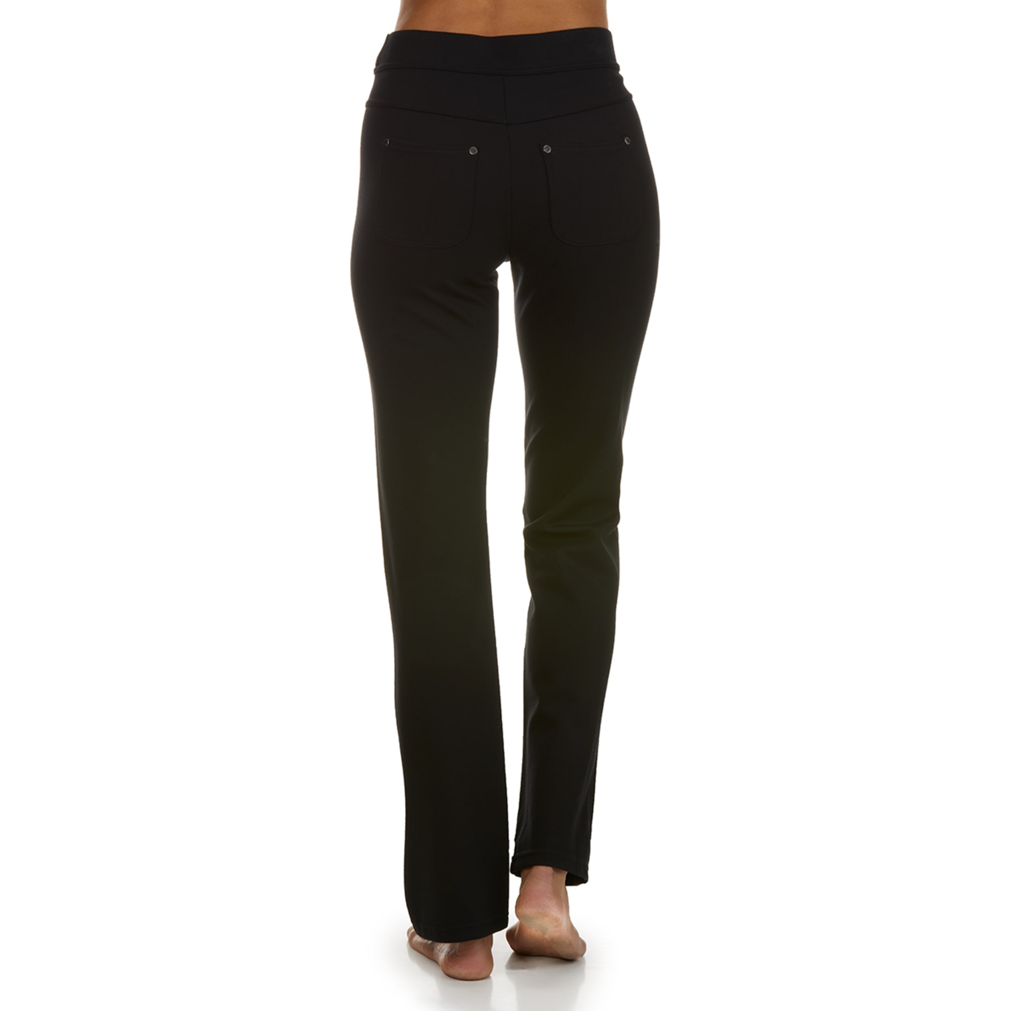 Calvin Klein Everyday Ponte Fitted Pants in Green