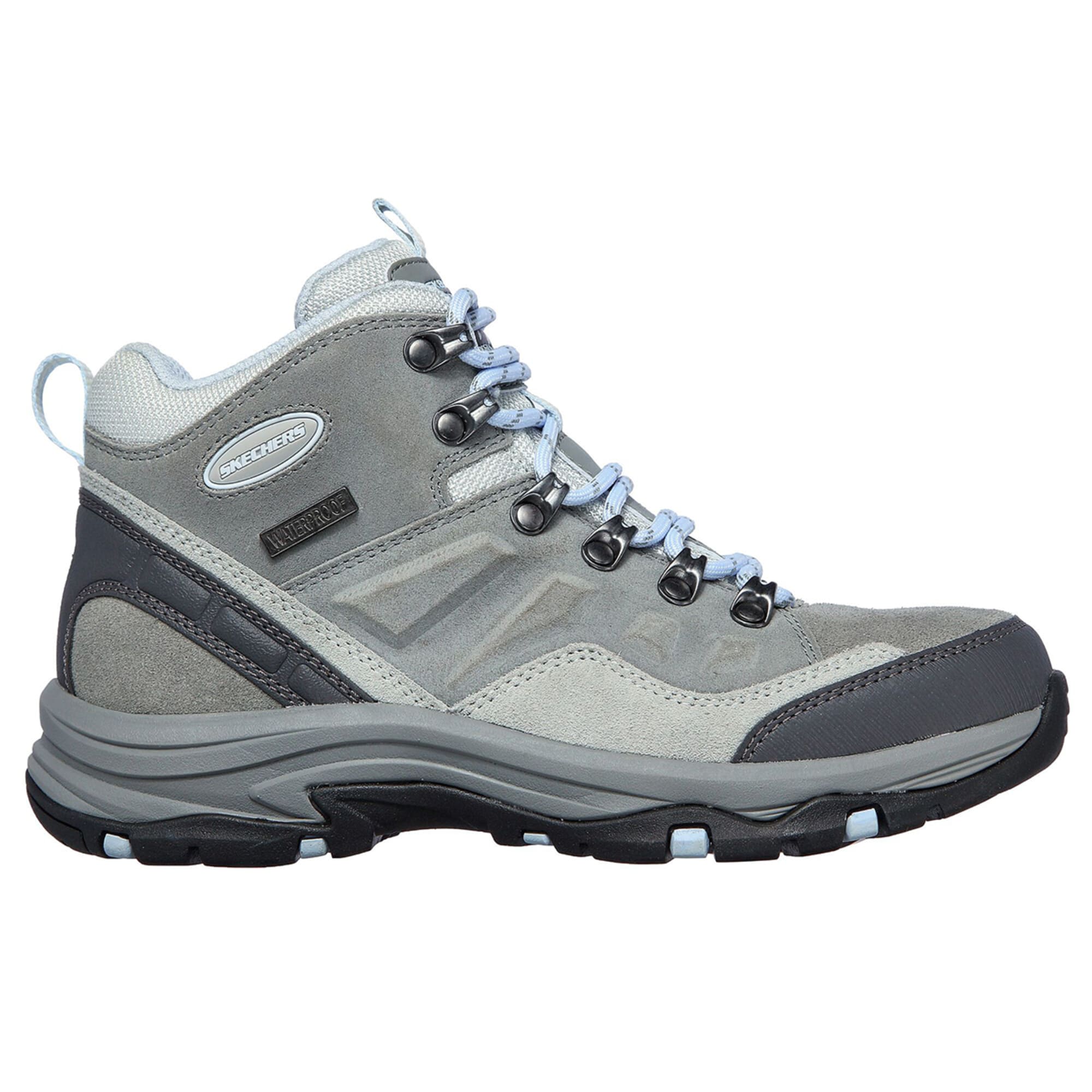 Skechers mujer trekking rebajada impermeable 180003 Color Gris Talla 38