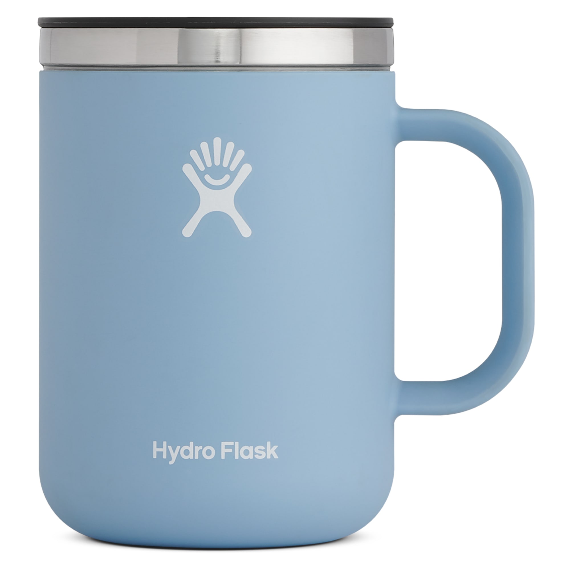 Hydro Flask Mug - Insulated Travel Portable Coffee Tumbler with Handle,  Indigo, 24 Oz : : Home