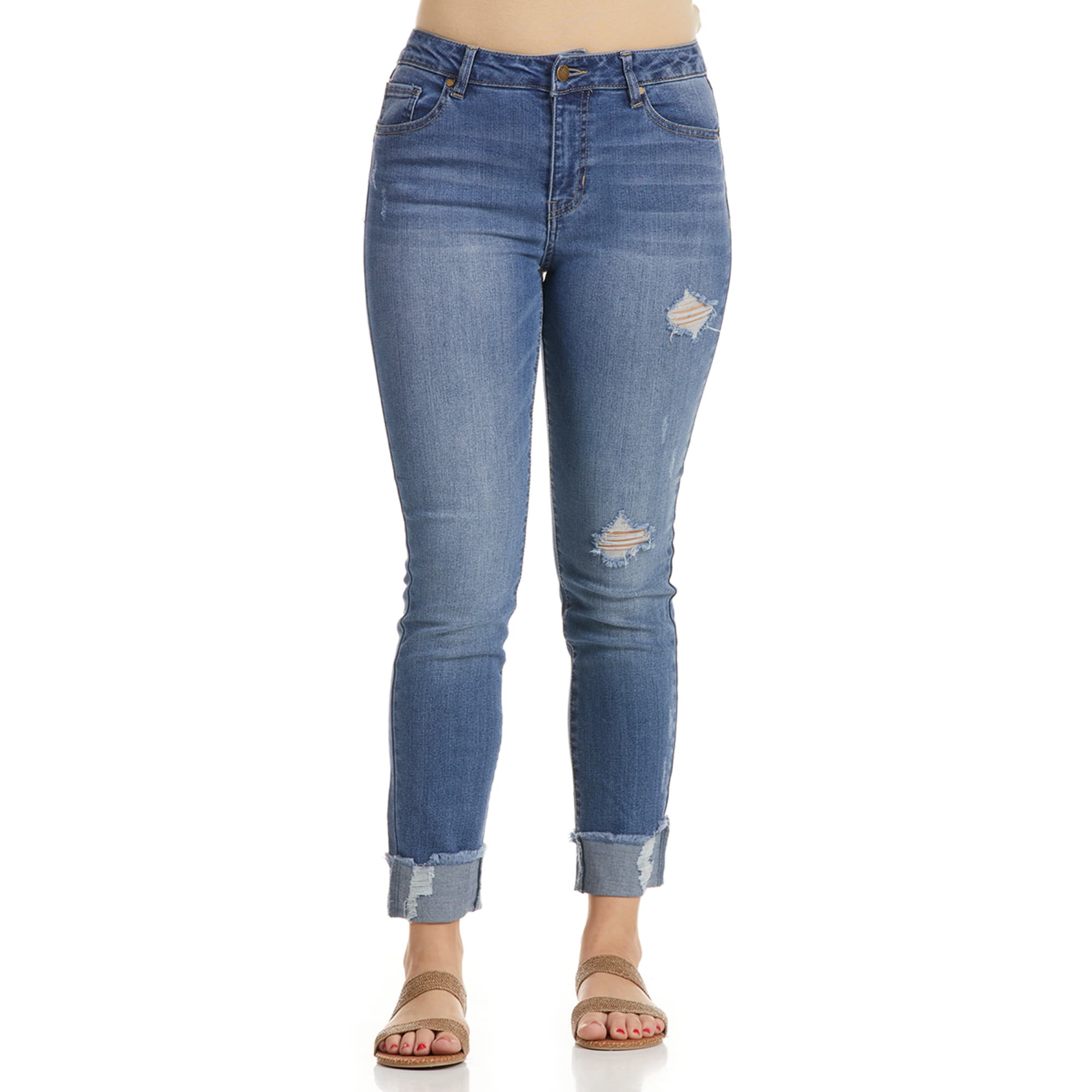 D JEANS Women's High Waist Girlfriend Ankle Jeans - Bob's Stores