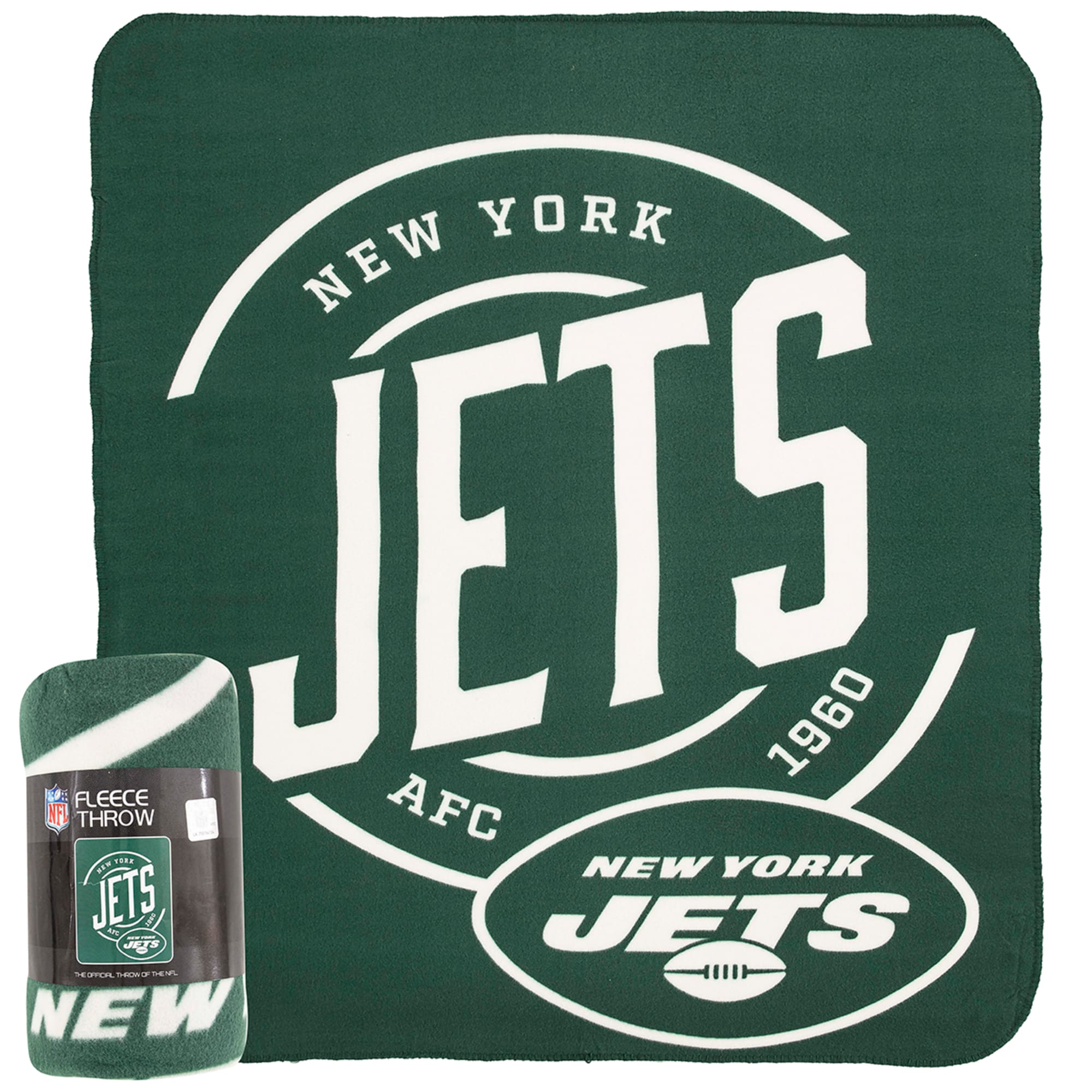 NFL New York Jets Sweatshirt Blanket