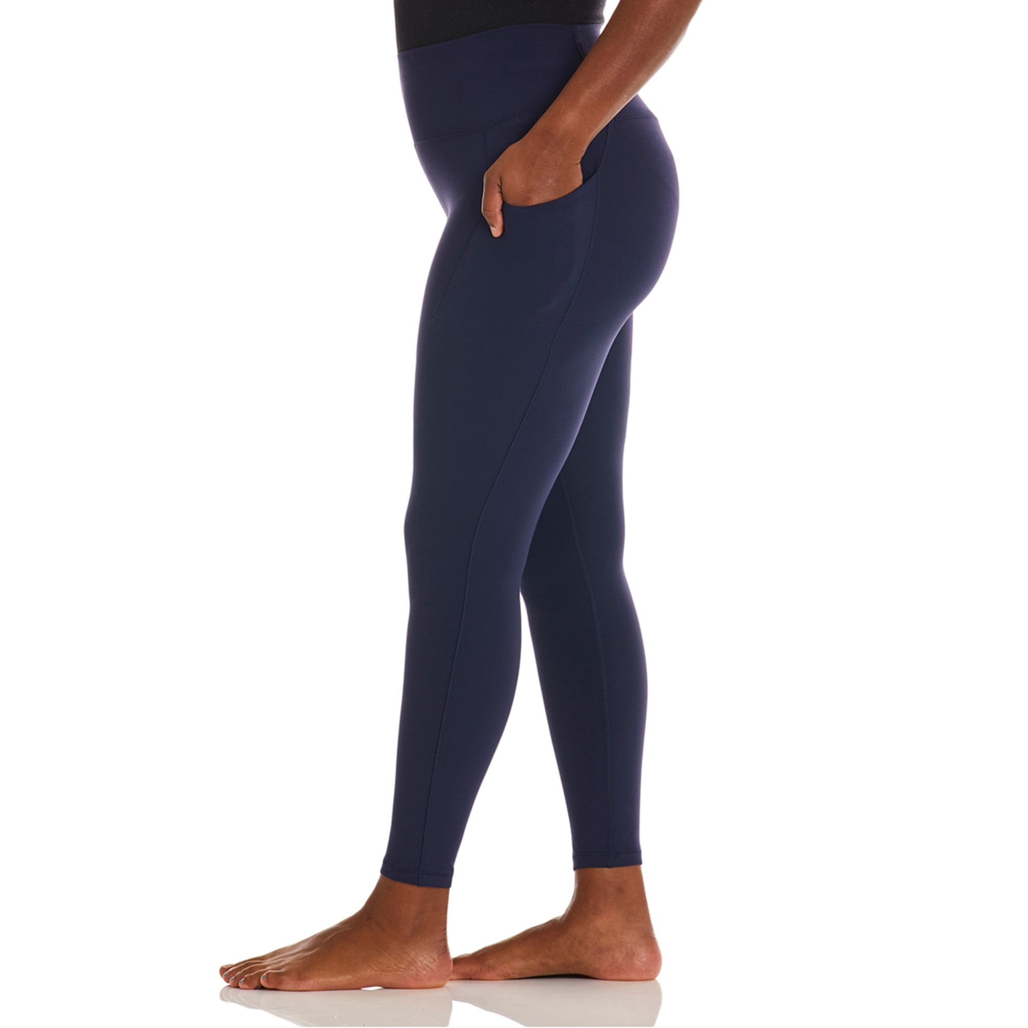 Spyder, Pants & Jumpsuits, Spyder Active Womens Navy Blue Leggings Tights  Side Pockets Size Large