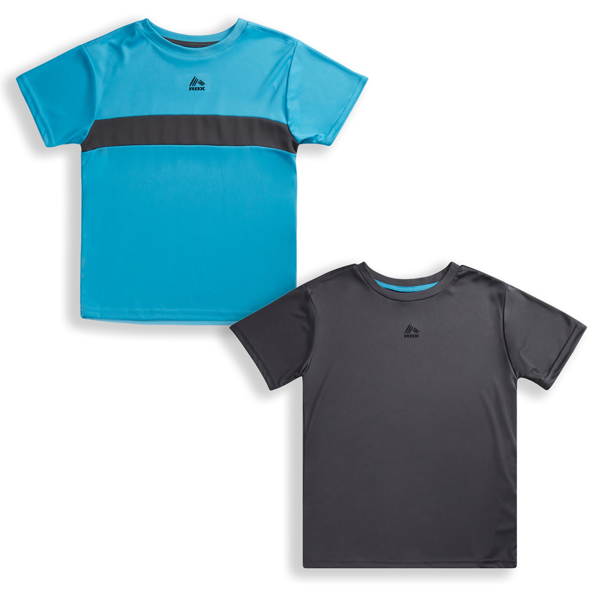 RBX Boys' Active Jogger Set - 2 Piece Hooded Short Sleeve T-Shirt