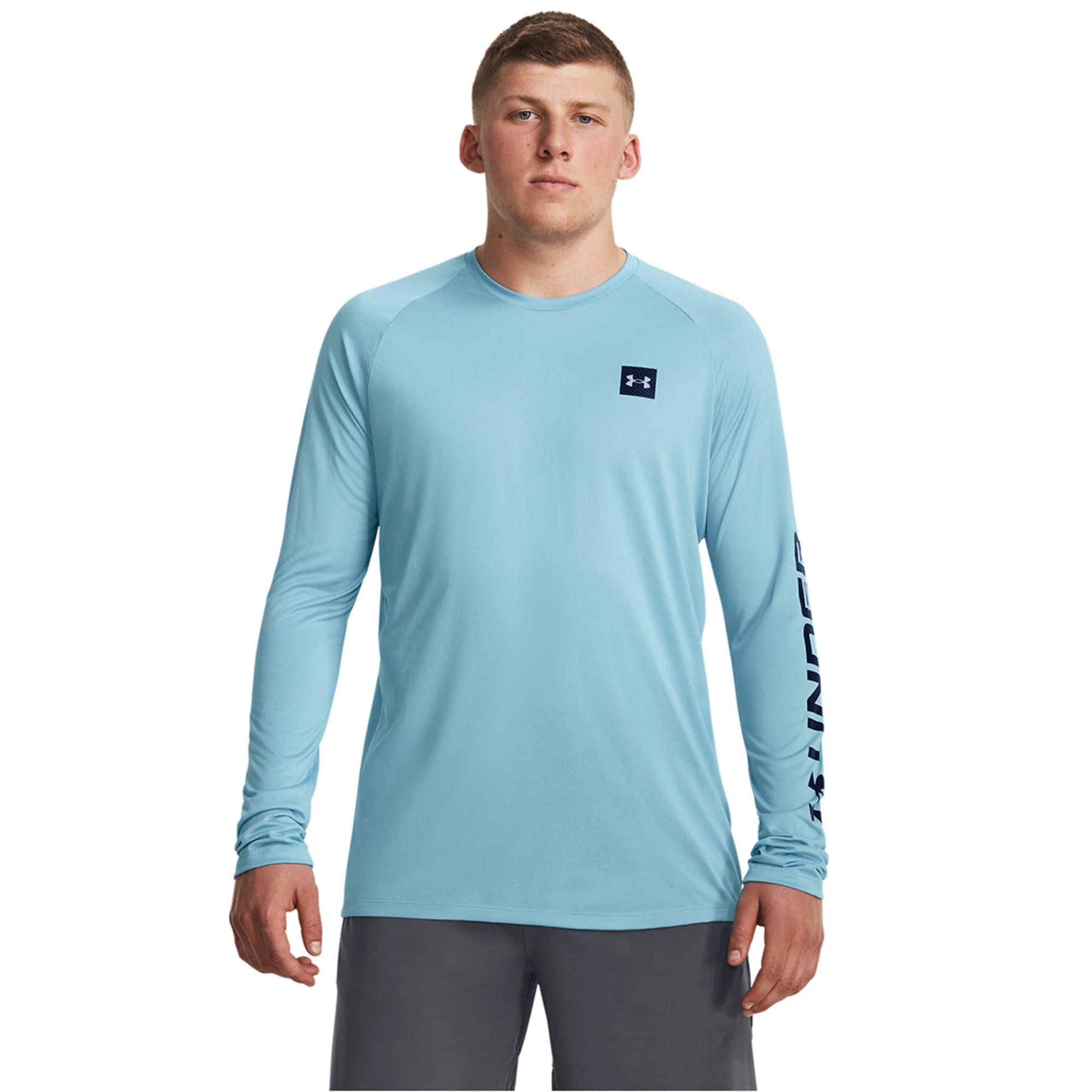 Men's UA Tech™ Print Fill Long Sleeve