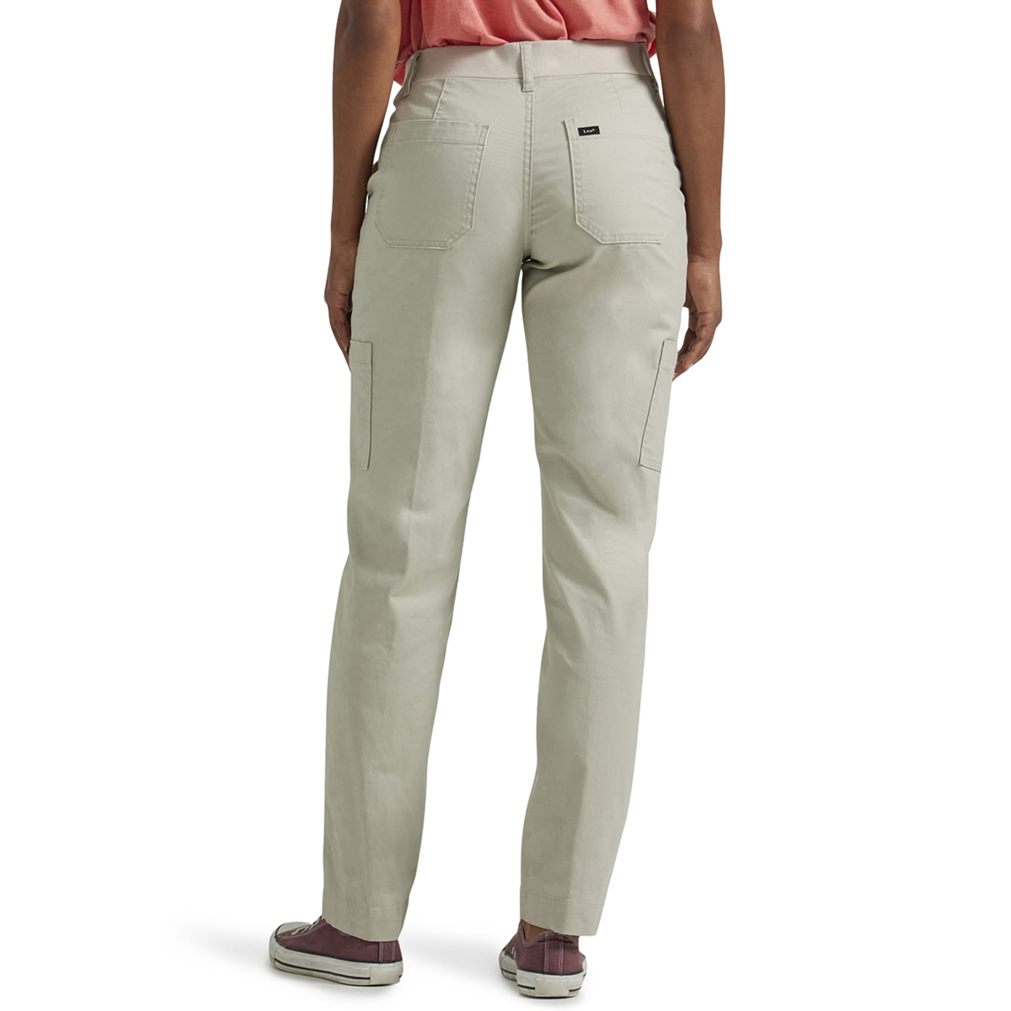 Women's Ultra Lux with Flex-to-Go Single Pocket Cargo Jogger Pant in Sand