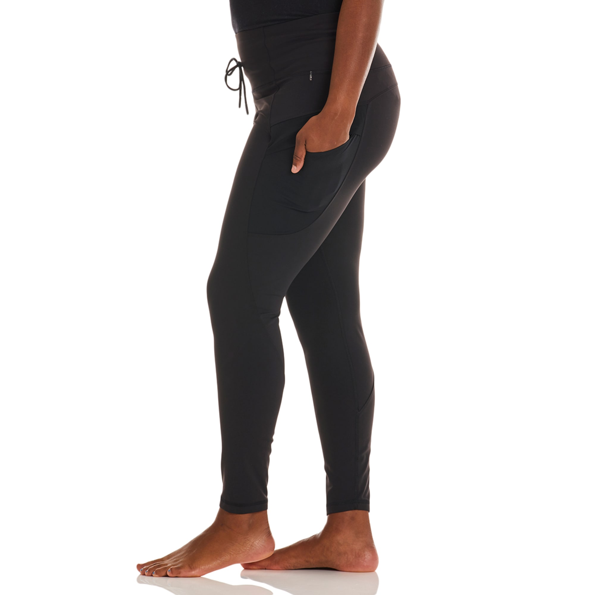 Spyder, Pants & Jumpsuits, Spyder Womens Active Tech Black Fleece Lined  Leggings Wside Pockets Size Xl