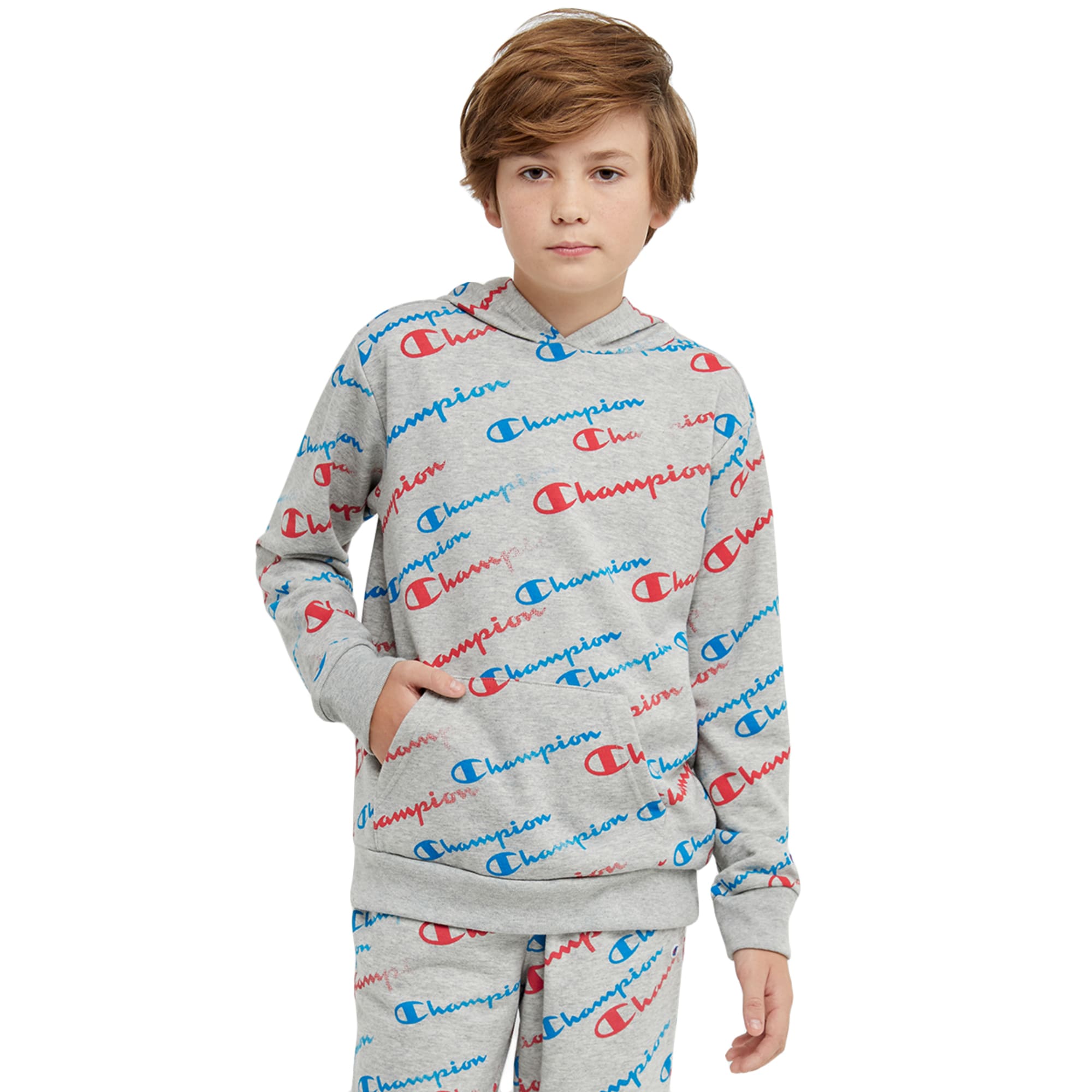 CHAMPION Boys' All-Over-Print Pullover Hoodie - Bob's Stores