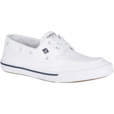 white sperrys men's