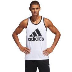 adidas men's badge of sport classic tank top