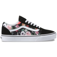 garden floral old skool vans