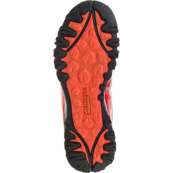 MERRELL Men's Capra Bolt Hiking Shoes, Bright Red