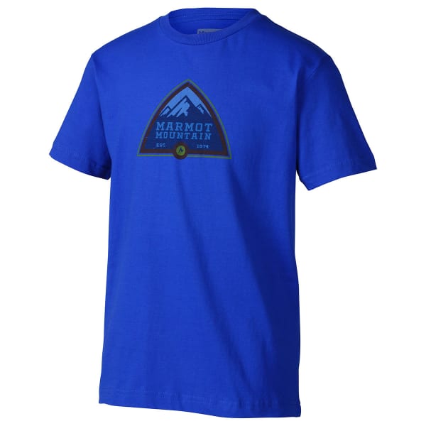 MARMOT Boys' Tioga Pass Short-Sleeve Tee