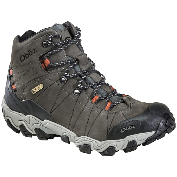 OBOZ Men's Bridger Mid B-Dry Hiking Boots, Wide