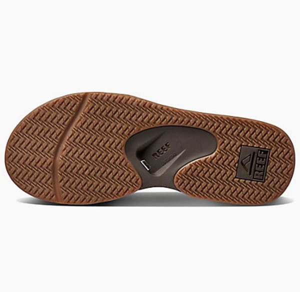 REEF Men's Fanning Leather Flip-Flops