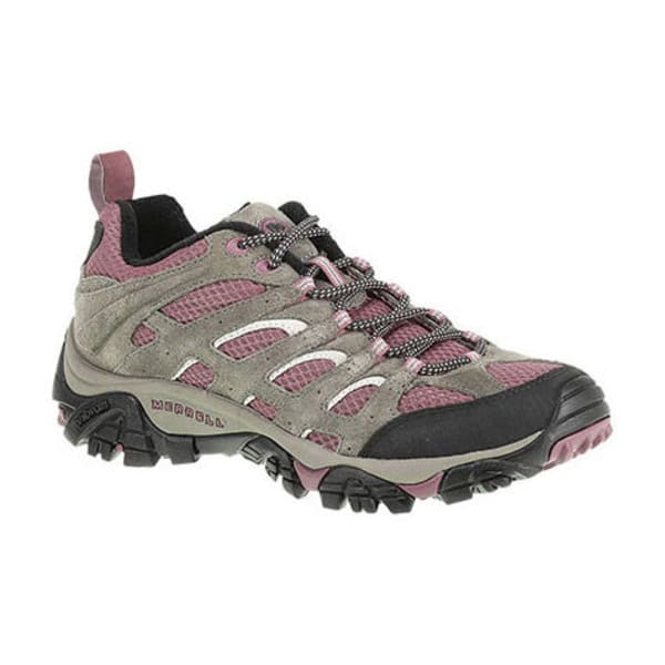 MERRELL Women's Moab Ventilator Hiking Shoes, Boulder/Blush