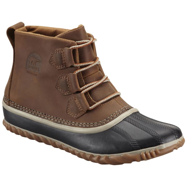 SOREL Women's Out N About Leather Boots, Elk