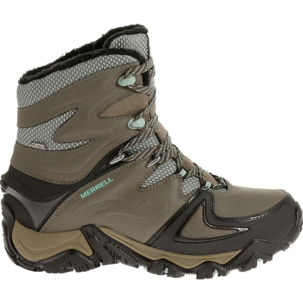 MERRELL Women's Polarand 8 Waterproof Hiking Boots, Boulder