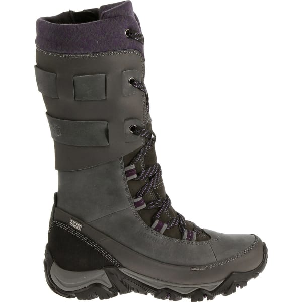 MERRELL Women's Polarand Rove Peak Waterproof Winter Boots