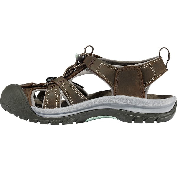 KEEN Women's Venice Sandals, Black Olive/Surf Spray