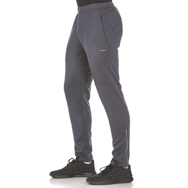 HIND Men's Slim Fit Brushed Running Pants