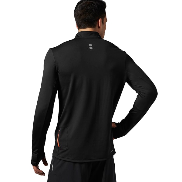 REEBOK Men's Running Essentials Long Sleeve 1/4 Zip