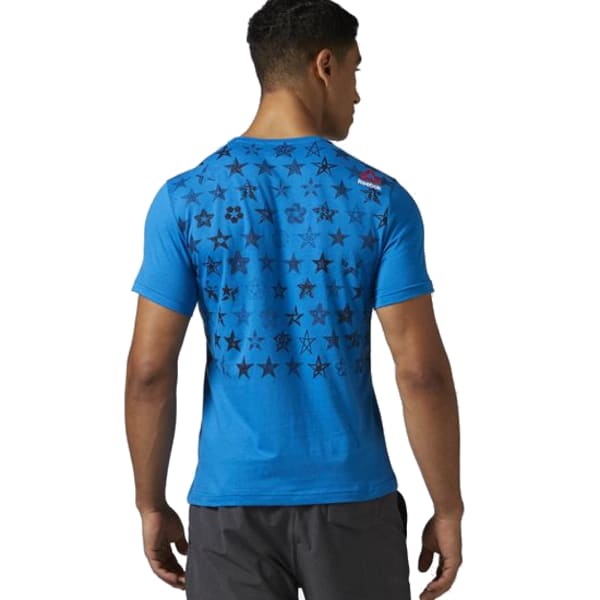 REEBOK Men's 50 Stars Graphic Tee